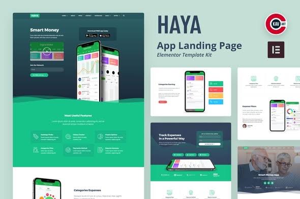 Haya - App Startup Template Kit