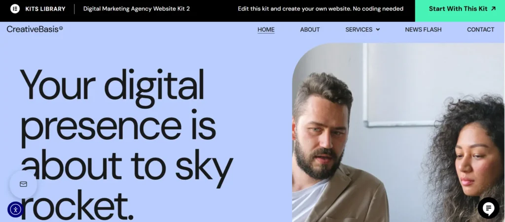 Best Elementor Landing Page Templates: 7 Expert Picks 83 Digital Marketing Agency Website Kit