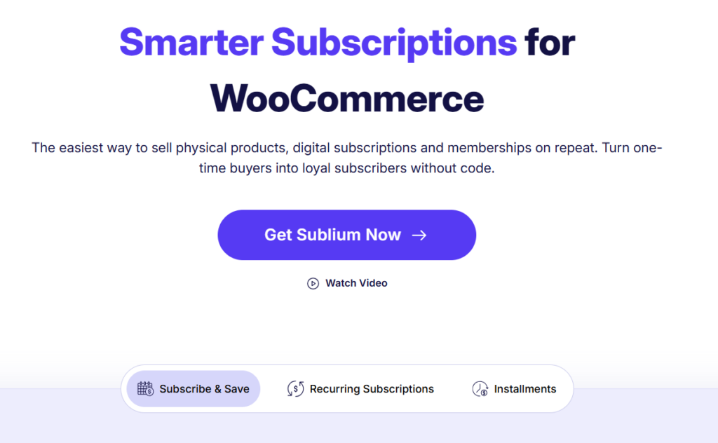 6 Best WooCommerce Subscription Plugins 85 Sublium Subscriptions