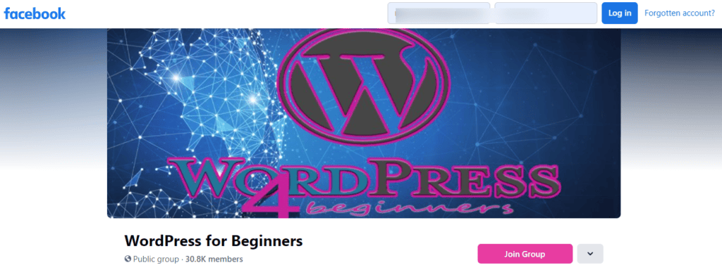 wordpress-for-beginners-facebook-group