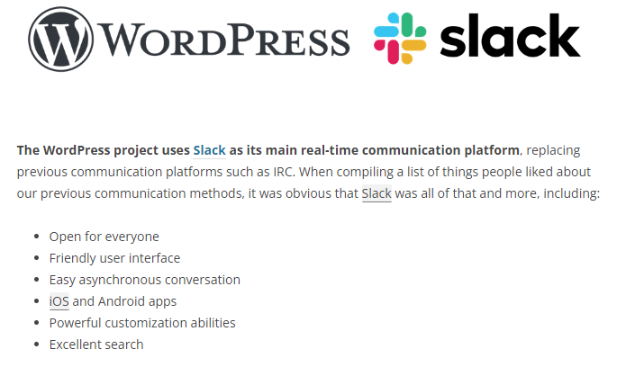 wordpress-slack