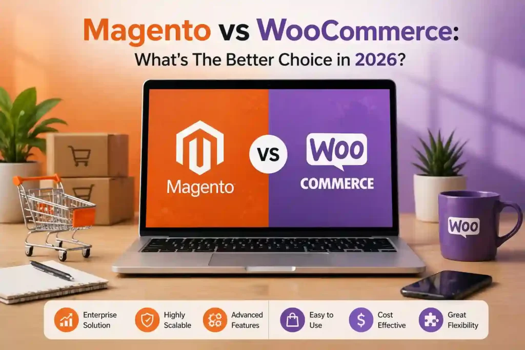 Magento vs WooCommerce: Qual é a melhor escolha em 2026? 78 Magento vs WooCommerce