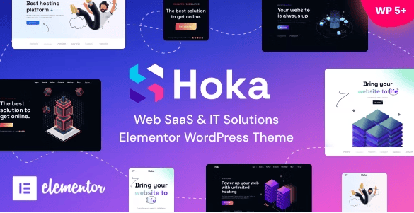 hoka-web-saas-elementor-wordpress-theme
