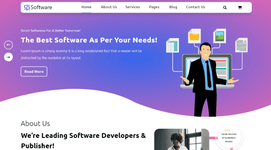 saas-software-technology-wordpress-theme