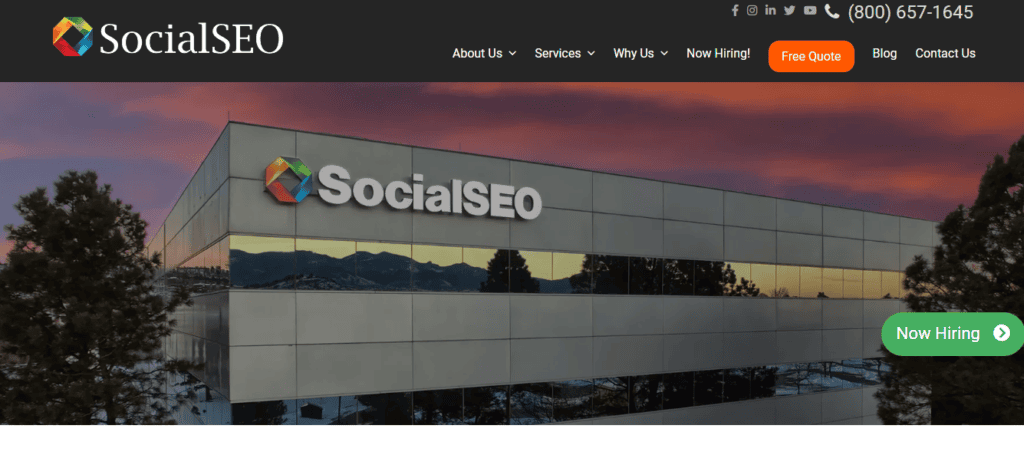 Social SEO agency 