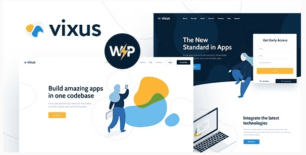 vixus-saas-mobile-app-wordpress-landing-page-theme