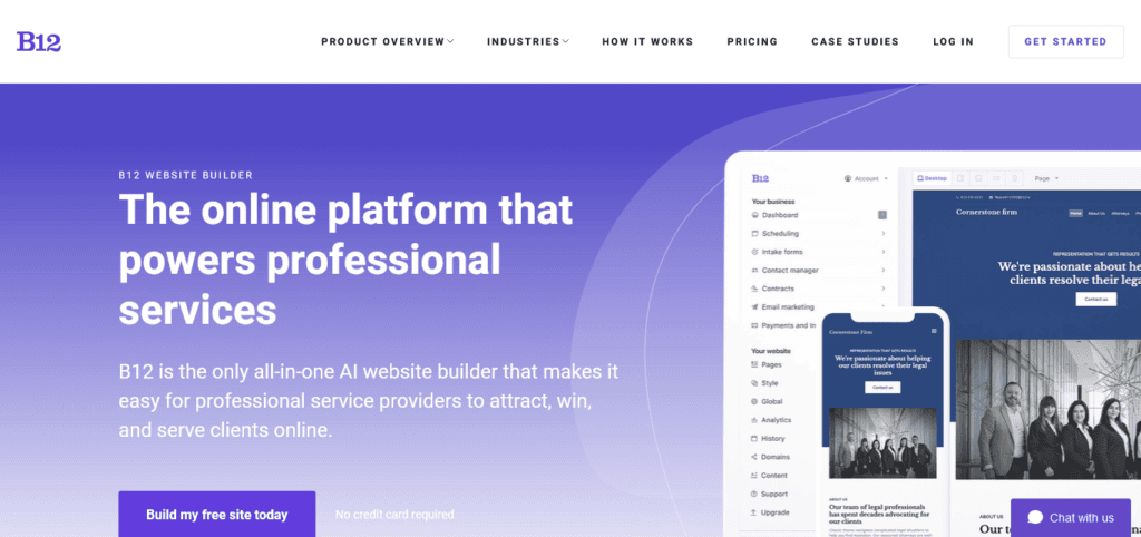 B12-all-in-one-ai-website-builder