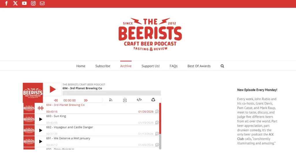 Best Podcast Website Examples and Themes: Ultimate List 82 podcast-wordpress-websites