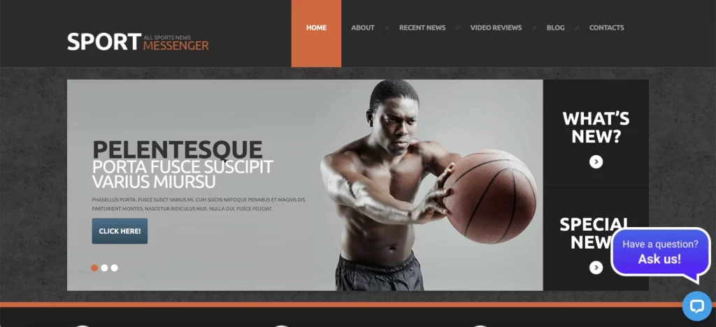 WordPress-sports-theme-Sports-News 