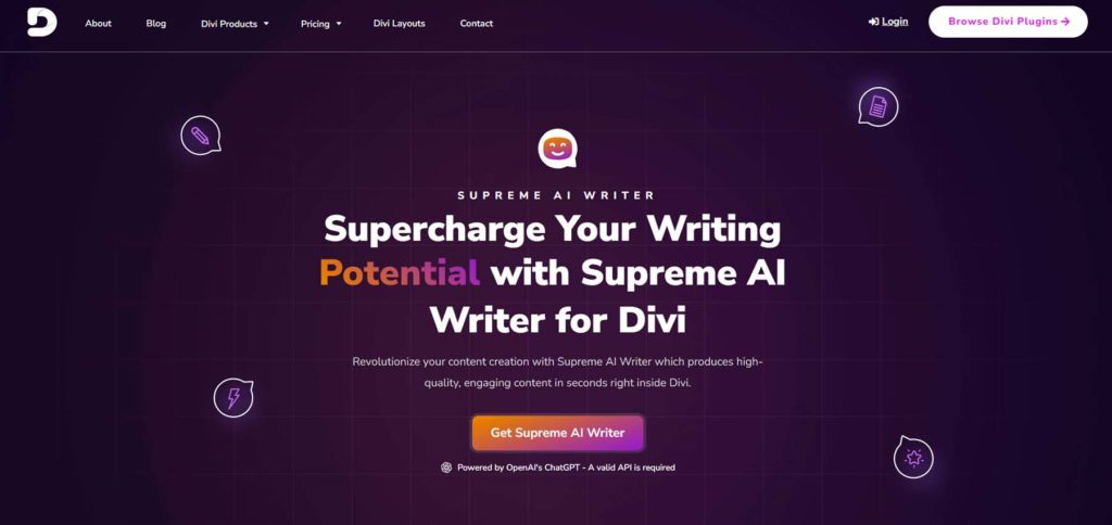 divi-supreme-ai-writer