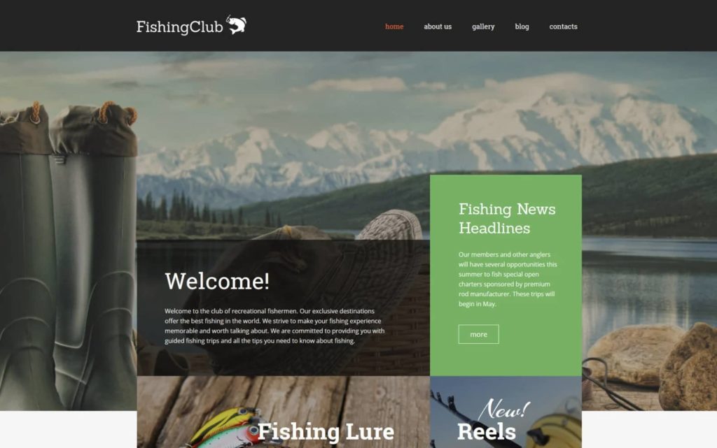 wordpress-sports-theme-fishing-club