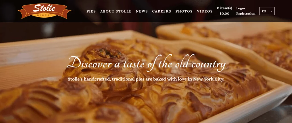 Bakery Website Design Ideas and Inspirations (Stolleus) 