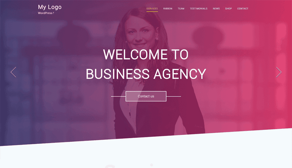 One page agency- best wordpress agency theme