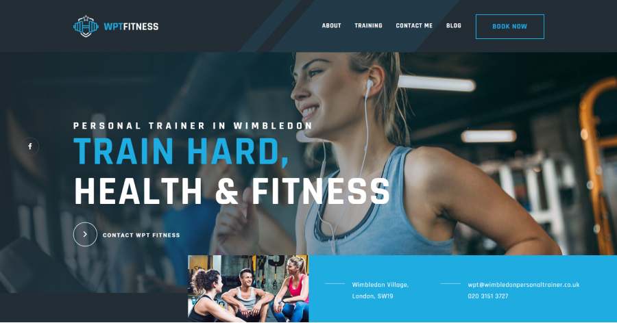 Fitness training services
