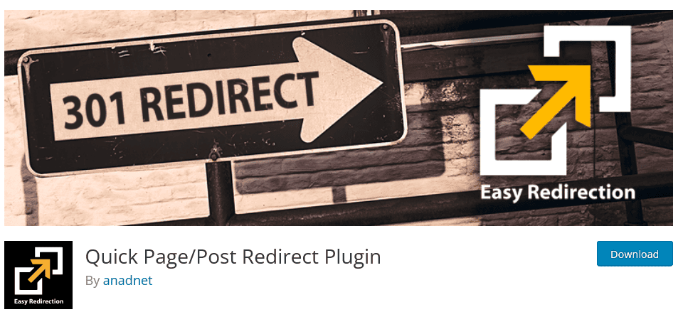 quick-page-post-redirect-plugin