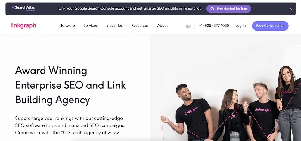LinkGraph - خدمات تحسين محركات البحث ذات العلامة البيضاء