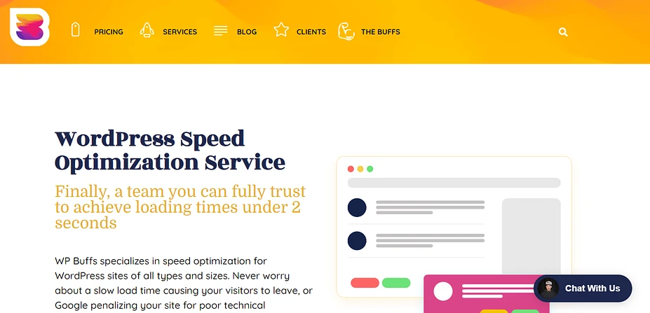 WP Buffs - WordPress speed optimization services