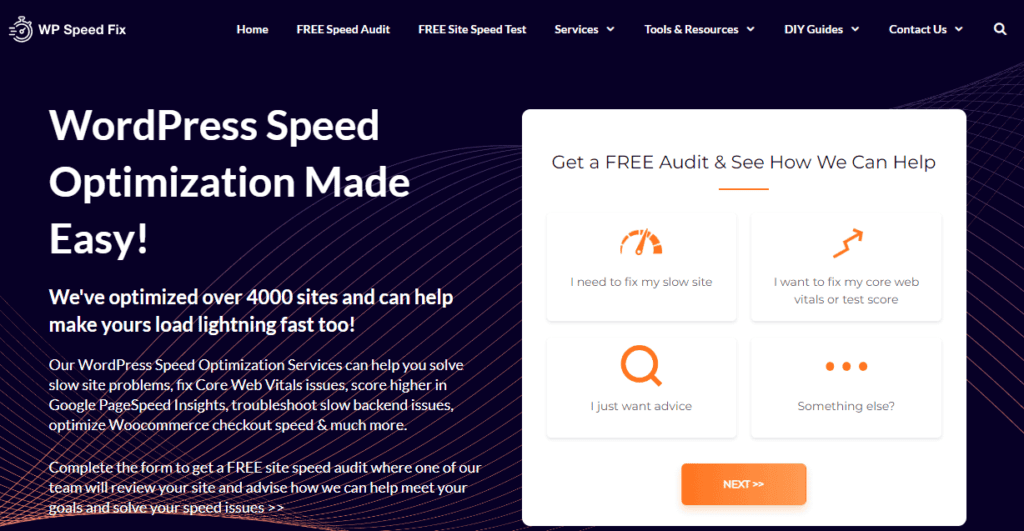 WP Speed Fix - WordPress Speed optimization services