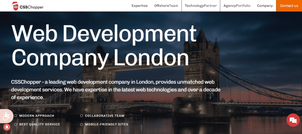 CSSCHOPPER-الويب-التنمية-شركة-لندن