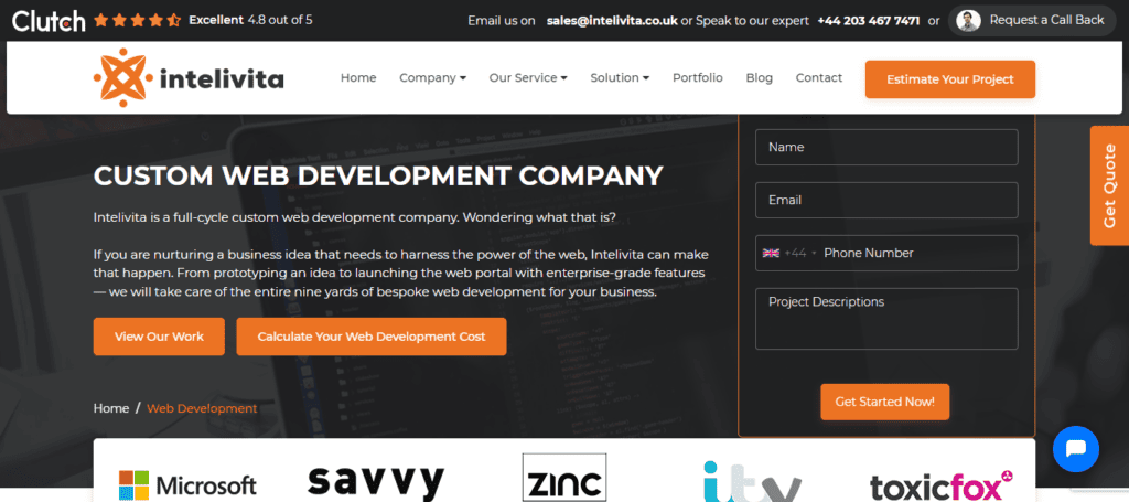intelivita-custom-web-development-company-uk
