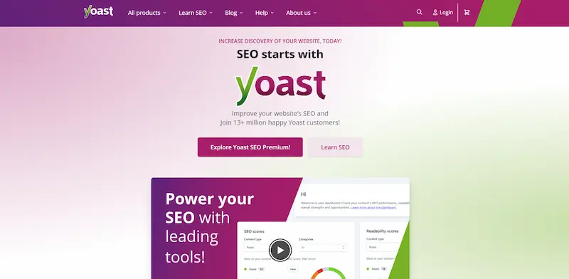 I migliori 80 plugin SEO per WordPress yogurt