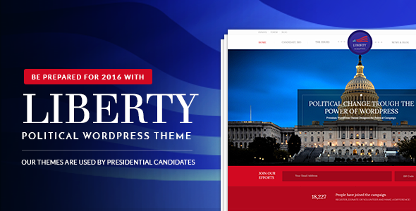 Liberty - Tema WordPress per il governo