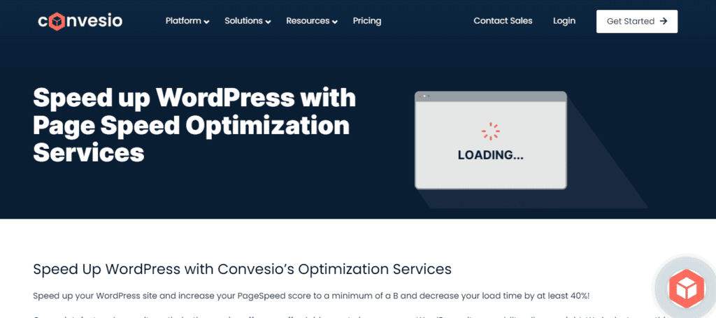 convesio-wordpress-speed-optimization-service