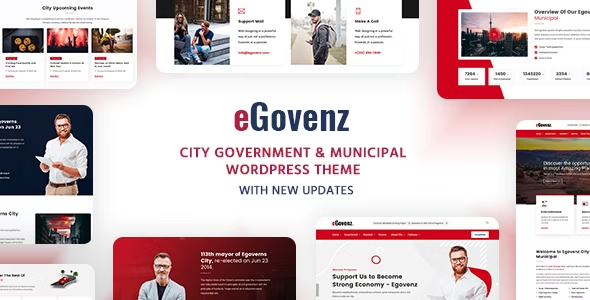 eGovenz - Tema WordPress per il governo
