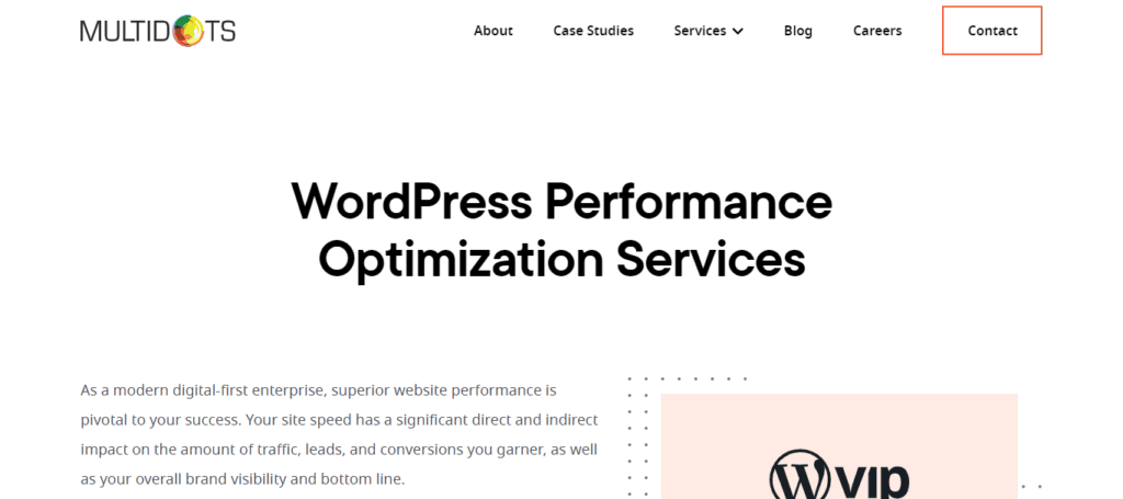 multidots-wordpress 网站速度优化服务