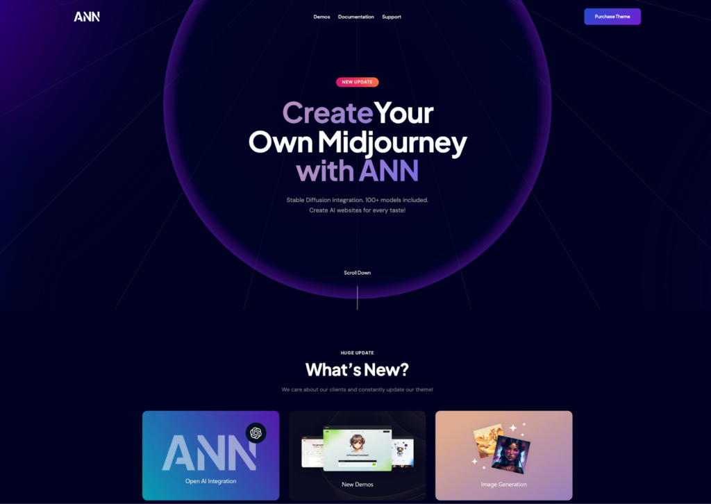 ANN - Artificial Neural Network AI WordPress Theme