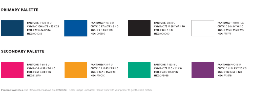 Color palette for WordPress accessibility