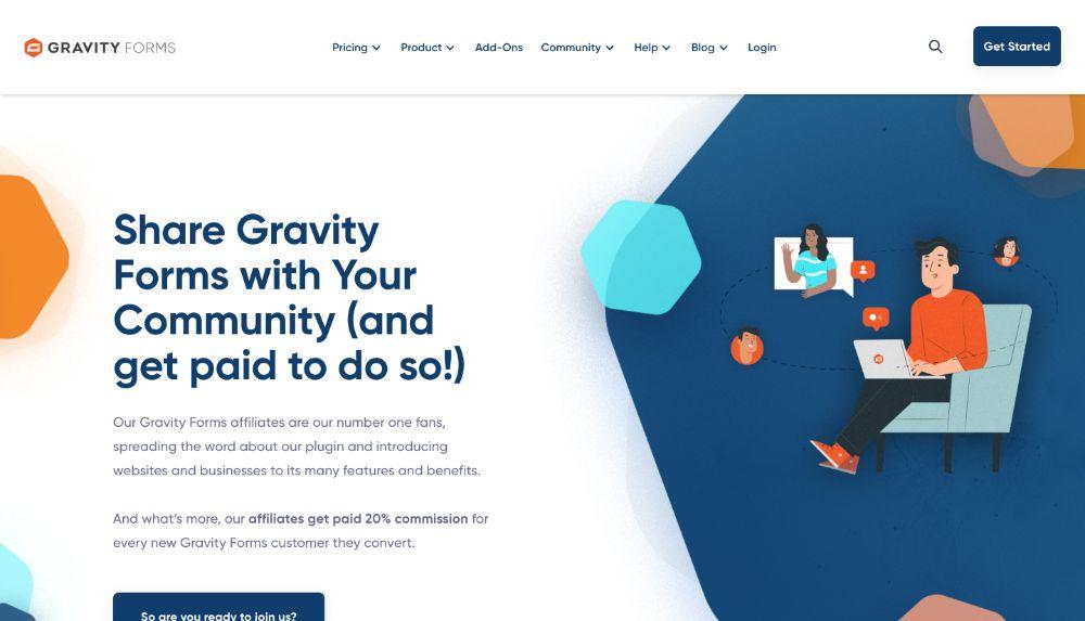 Gravity Forms Partnerprogramm