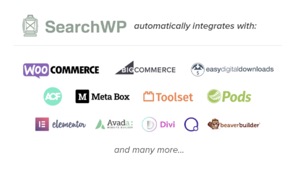 Cerca WP per la ricerca automatica di WordPress