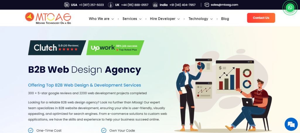 agencia de diseño web mtoag-b2b
