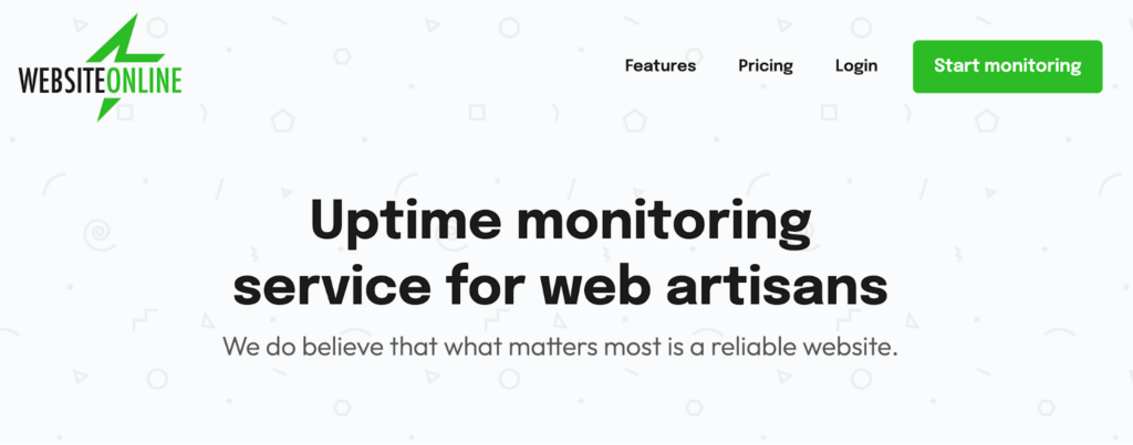 wordpress monitoring met uptime