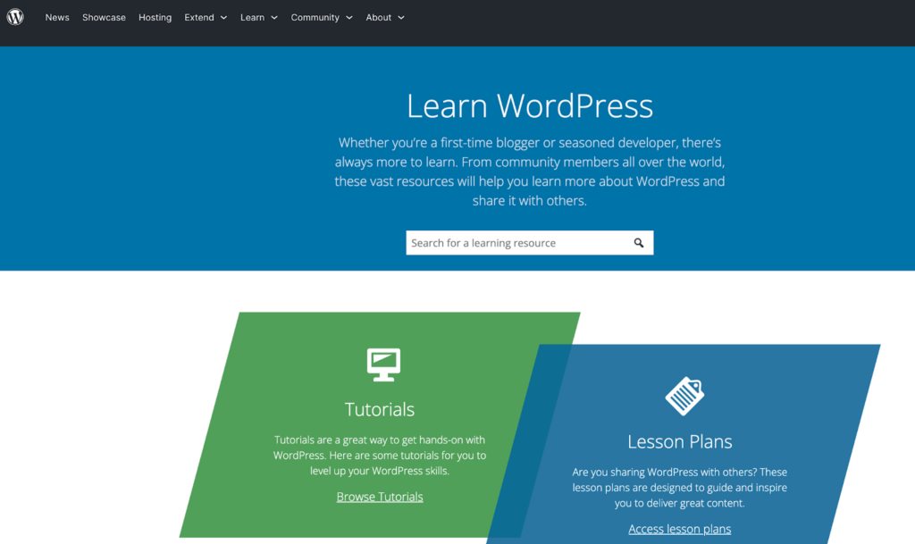 Learn WordPress for WP support forums
