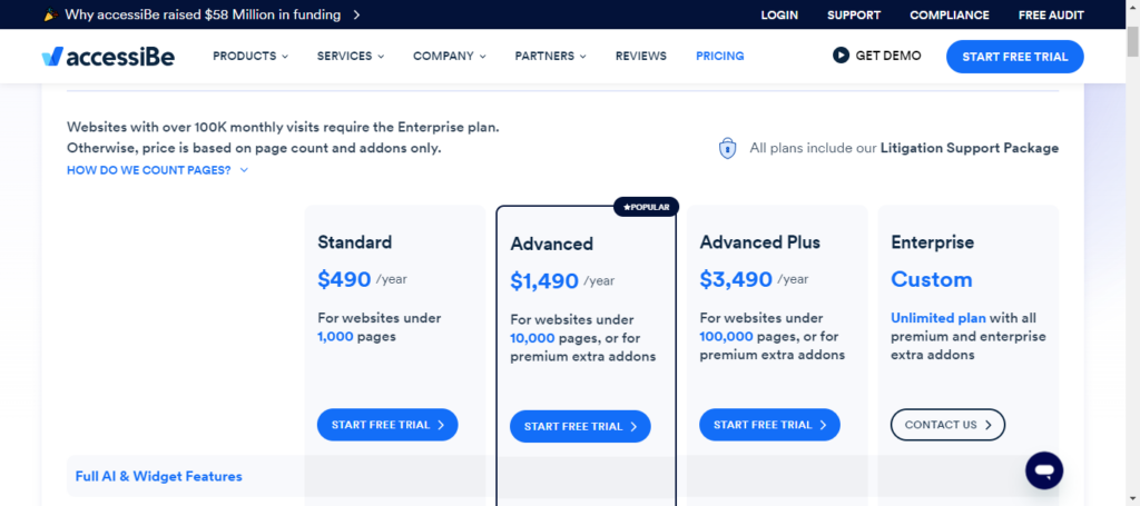 accessibe-review-plans-pricing