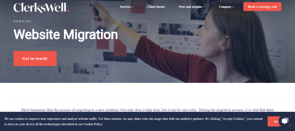 clerkswell-website-migration-services