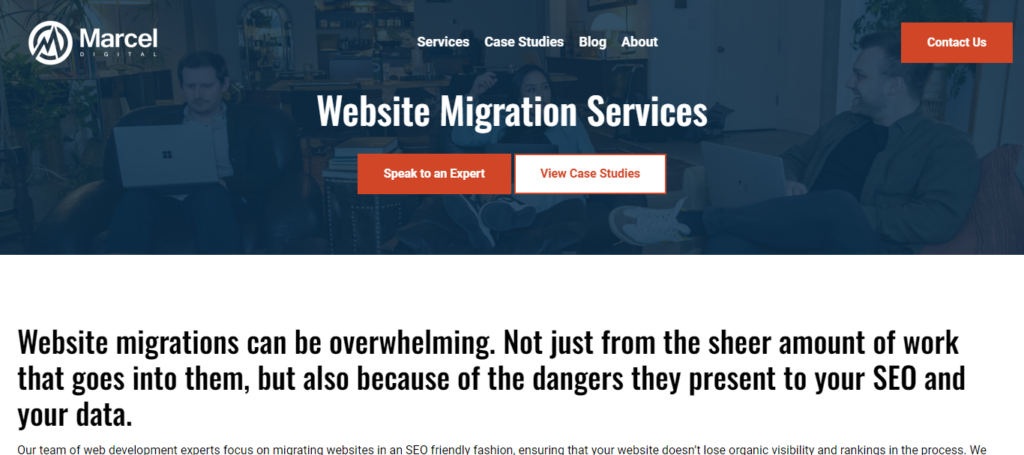 marceldigital-sito web-servizi di migrazione
