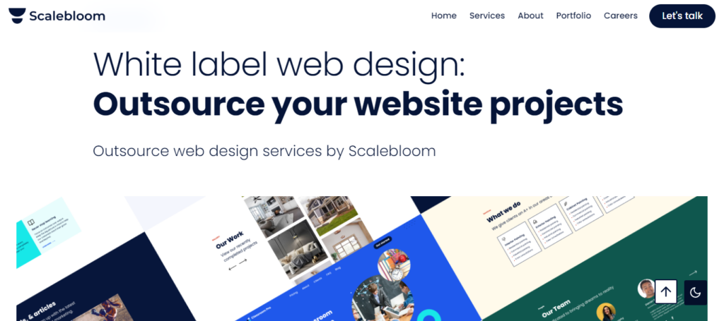 scalebloom-white-label-web-design-diensten