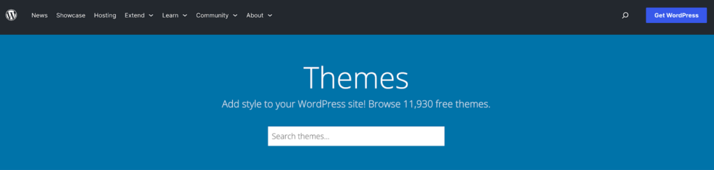 WordPress thema&#039;s en sjablonen