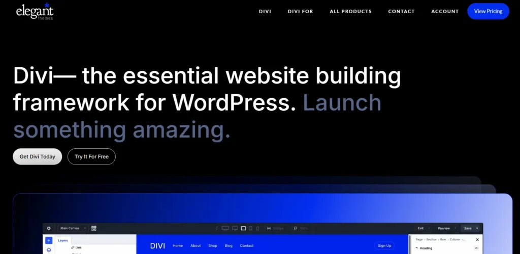 Best WordPress Page Builders with No-Code Drag & Drop Design 82 Divi Builder