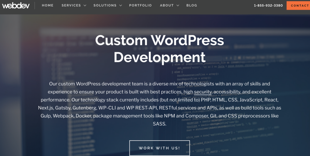 WordPress-Quicksite