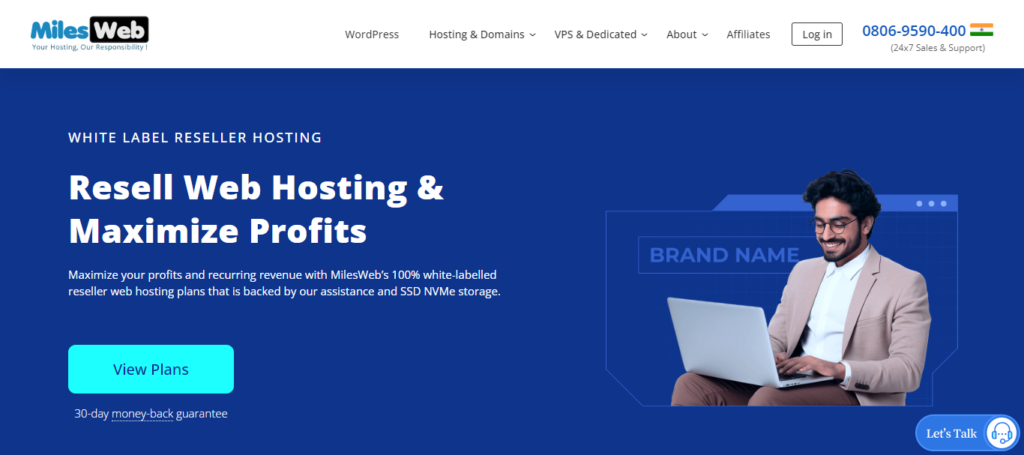 milesweb-white-label-wordpress-hosting-providers