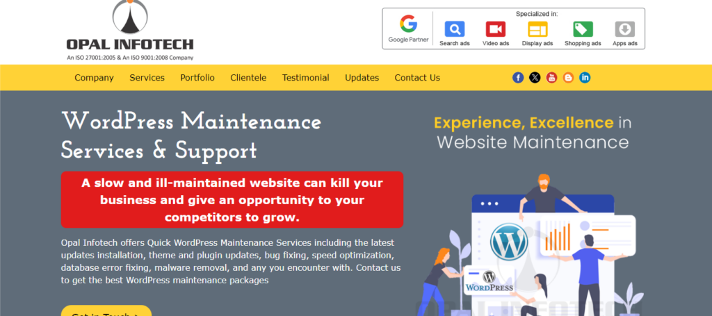opal-wordpress-maintenance-services