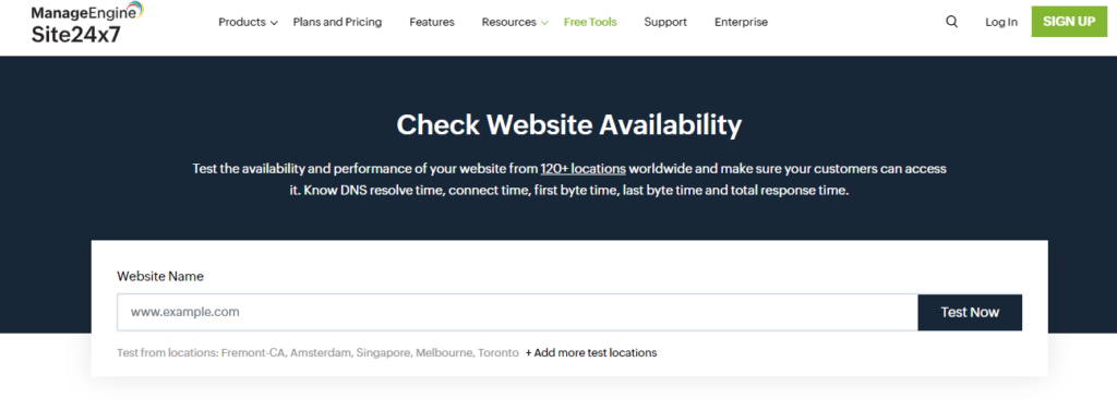 site24x7-tools-to-check-if-your-website-is-down-or-not