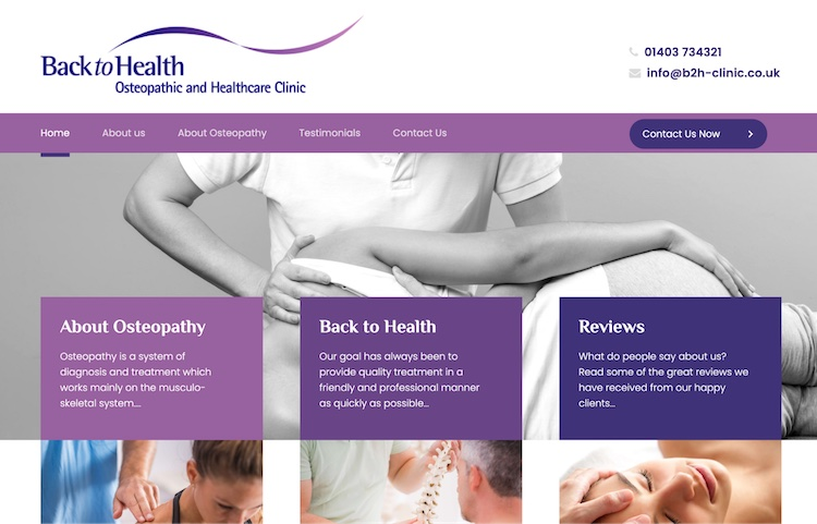 Back to Health_Website Design Practices for Healthcare Websites