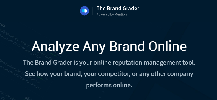 The Brand Grader_Site Reputation Management Tools