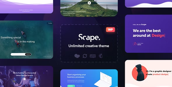 scape -wordpress-theme-for-apps