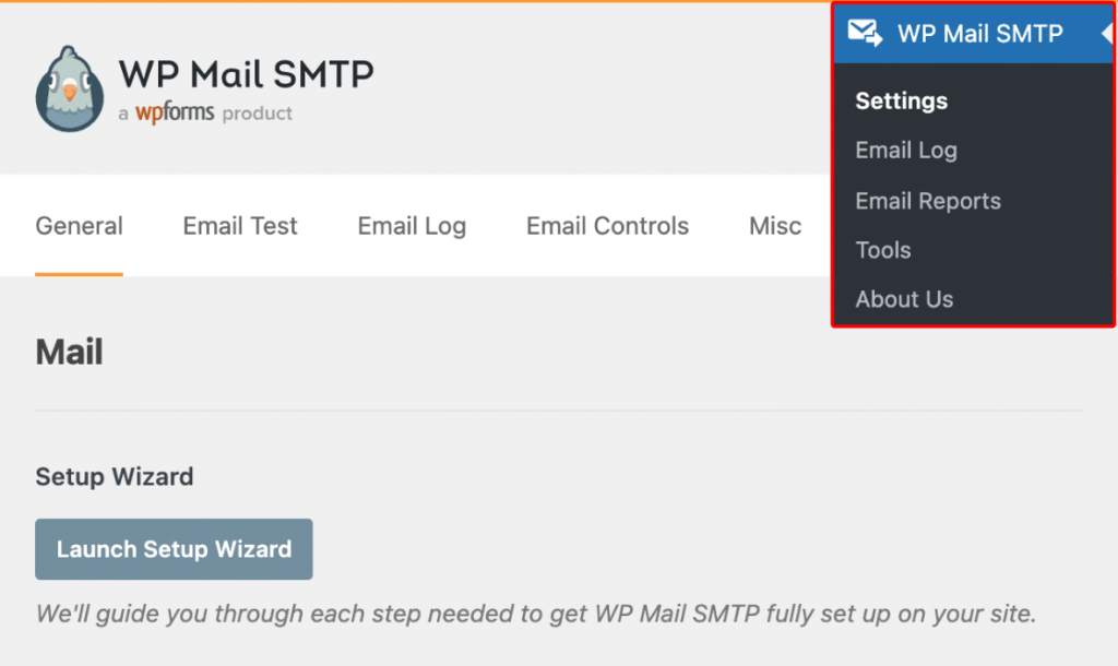 Install SMTP Plugin